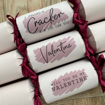 Personalised Alternative Valentines Cracker Card