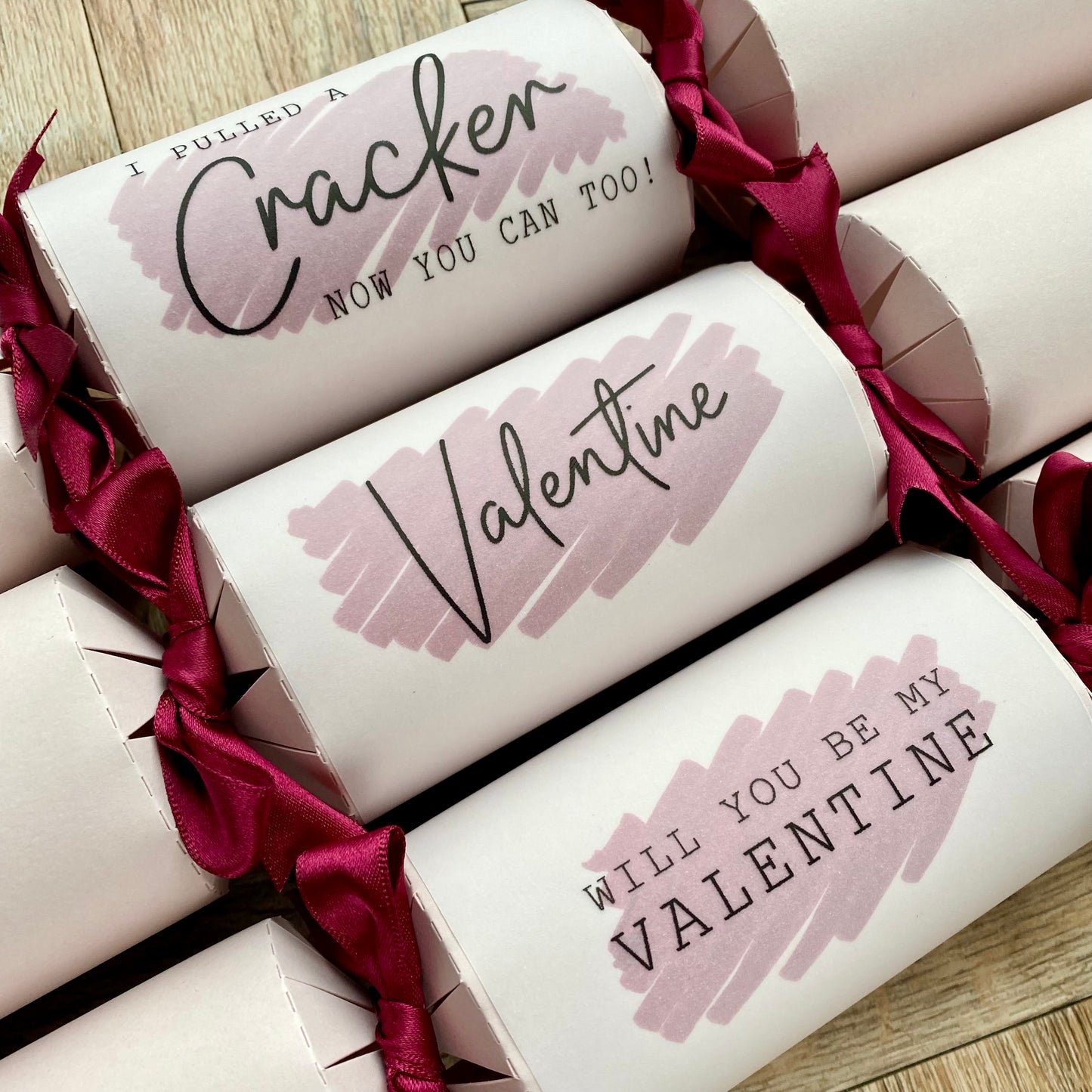 Personalised Alternative Valentines Cracker Card